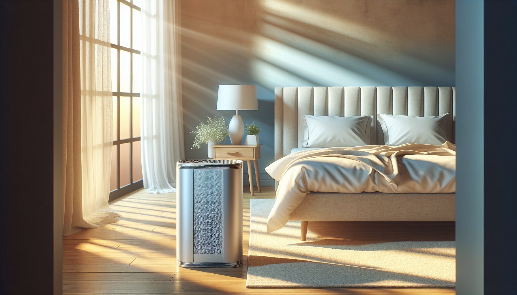 How Far Should Air Purifier Be From Bed?